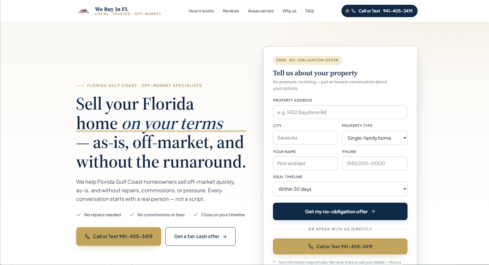 We Buy In FL